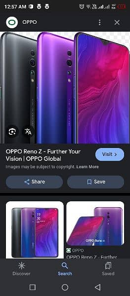 OPPO Reno z 03154373700 0