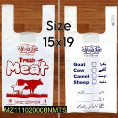 Eid Ul Adha Meat Shoppers Shopping Bags