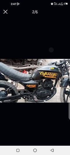 Suzuki 150cc lahore mono shook Pe modify