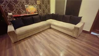 Beautiful Stylish L Shape Sofa Set
