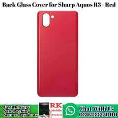 Aquos R2, R3, R5 back glass available cheap and Wholesale Rates