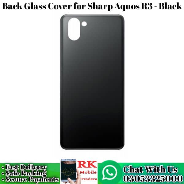 Aquos R2, R3, R5 back glass available cheap and Wholesale Rates 2