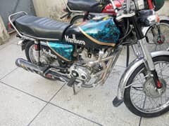 Honda 125 good condition engine packed with double saman