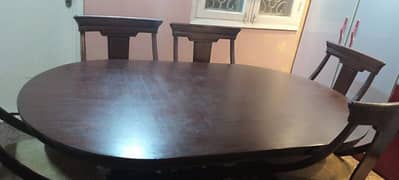 sheesham wood dining table