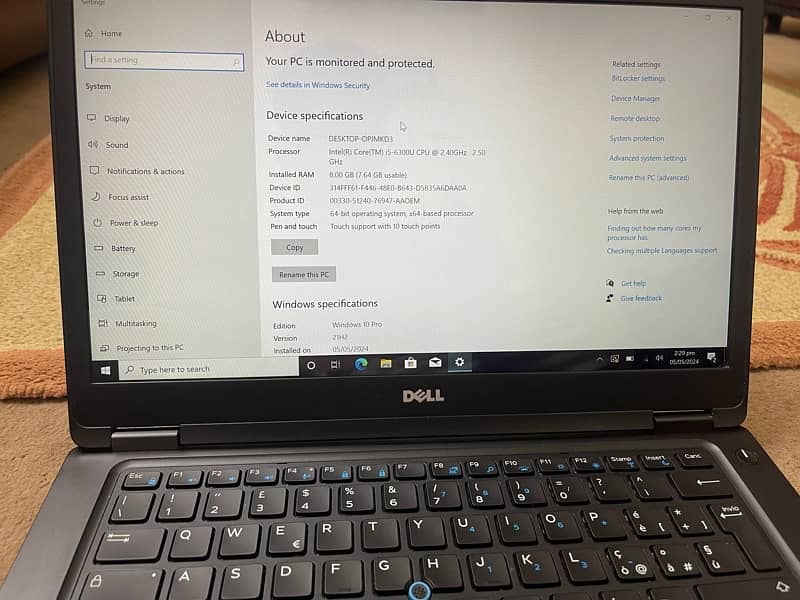 DELL LATITUDE 5480 6