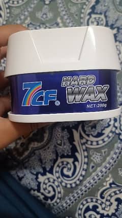 7cf hard wax only box open