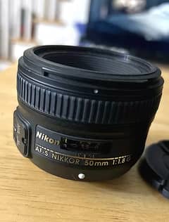 Nikon 50mm f1.8 G Lens 10/10 Condition