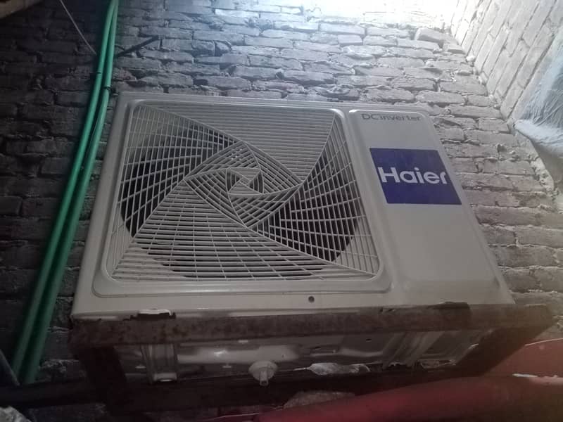 Haier 1 ton split ac invertor heat & cool 3