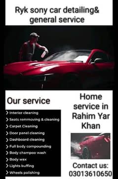 Ryk sony car detailing. . contact us:03013610650