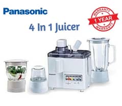 Panasonic Juicer Machine 4in1 with 1 year Warranty