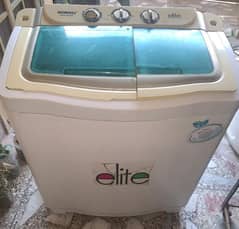 elite washing machine in working condition