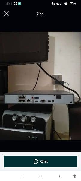 Hikvision 4CH Nvr 5MP with 4 poe ports 1