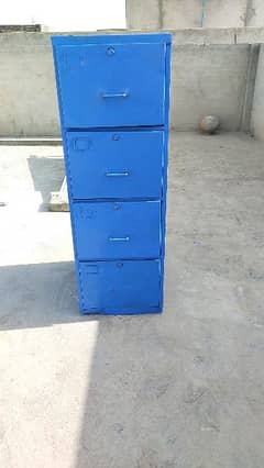 Steel file cabinet