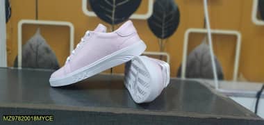 PU leather sneakers