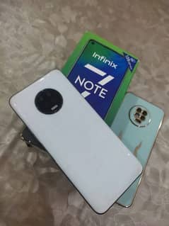 Inifnix note 7 4gb/128gb with box