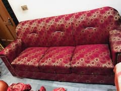 Sofa 3 Seater and 1 Seater condition like new 0317-400-4707