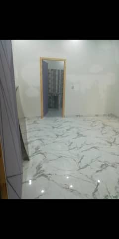 Brand New 3 Bedrooms With Attached Bathrooms, Neat N Clean, Full Marble Tiled Portion, Kitchen, TV Lounge,Garage, 10 Marla Upper Portion,Available Near Park In Mustafa Town Near Allama Iqbal Town, Wahdat Road Lahore