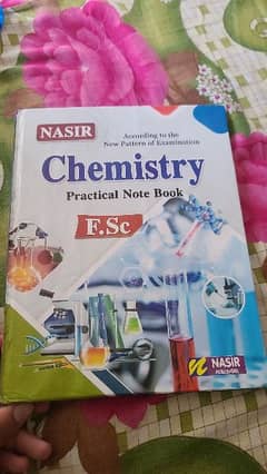 Chemistry Practical Solved Book 1st year and 2nd Year Lahore board