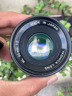Yashica 50mm f2 lens