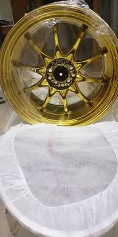 Gold 18 inch Staggered Rims