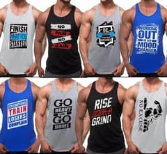 Men's Stitched gym tank pack of 8 COD