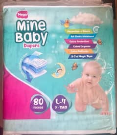 Mine Baby Diapers Jumbo Pack Available in All Sizes
