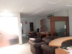 8 marla first floor office with lift for rent Ph:2.