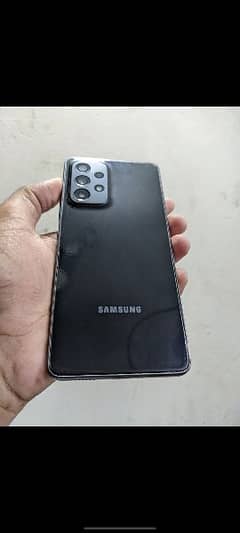 Samsung A53 5g 8/128 with box minor shade