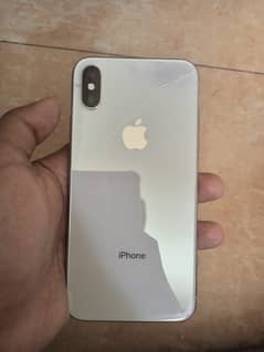 iphone x non pta jv 64 gb all ok back is crack