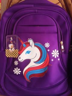 Unicorn Princess Junior Schoolbag for Girls | Handmade | Top Quality