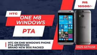 HTC ONE M8 Windows Phone 10 Mobile Brand New