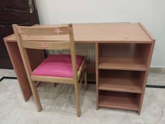 Study Table with Chair in Good Condition available for sale urgently