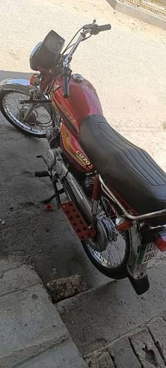 Honda 70 cc bike with genuine condition