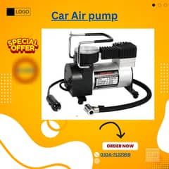Car Air Compressor, Tire Inflator - Single Cylinder 12V Mini Compress-