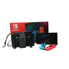 Nintendo Switch Console (w Box and All Accessories)