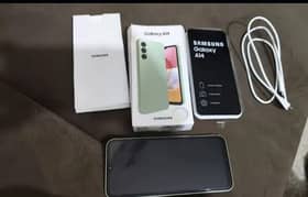Samsung A14 with box and warranty