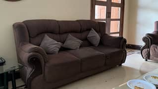 5 Seater heavy sofa set