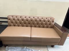 7 Seater Sofa with side table