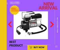 Air compressor for cars, tire inflator - 12V little compressor with si