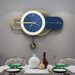 Beautiful Design Wall Clock(100% orig acrylicglass canvas)Courier Free
