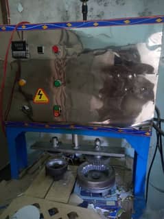 disposable plate making press