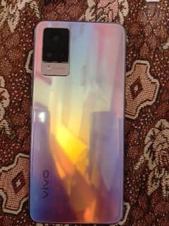 Vivo V21 With Box and charger