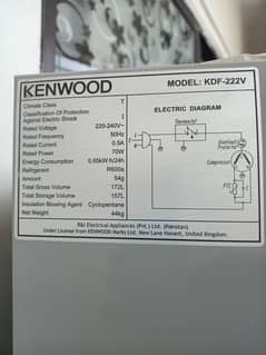 KENWOOD - Freezer (Vertical) - No Cooling