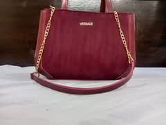 Original Versace Imported handbag with pure Velvet