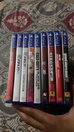 PS4 CDS TOTAL 9 PS4 also Availble for sale