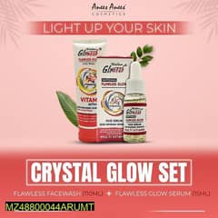 crystal  glow set