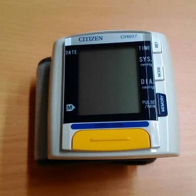Citizen CH607 Blood Pressure Monitor | BP Operates