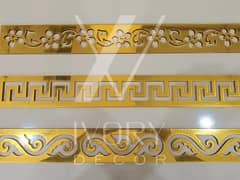 Mirror Acrylic Sheet | GOLD Mirror | Silver Mirror | Decoration