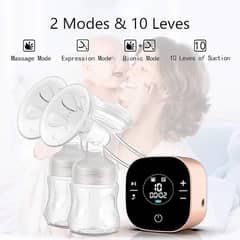 Amazon Branded Electric Double Breast Pump LED Display waterproof