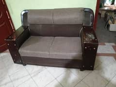 cushioned sofa 6 seater